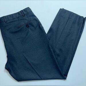 Ralph Lauren Wool Dress Pants Mens Size 40x30 Gray Flat Front 29” Inseam Canada